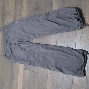 Lululemon size 8 gray dance pants -  lined